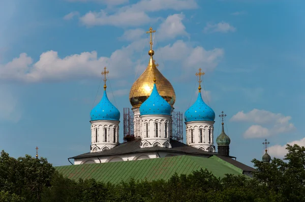 Ryssland. Novospassky kloster i Moskva. Landmark — Stockfoto