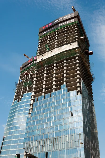 Costruzione di grattacieli Mosca, Russia — Foto Stock