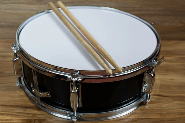 Drum and drumsticks Stock Photo