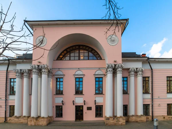 Moskva Rusko Architektonická Památka Hlavní Dům Lobanovsko Rostovského Sídla — Stock fotografie