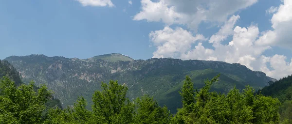 Summer Panorama Mountains Montenegro — Stock Photo, Image