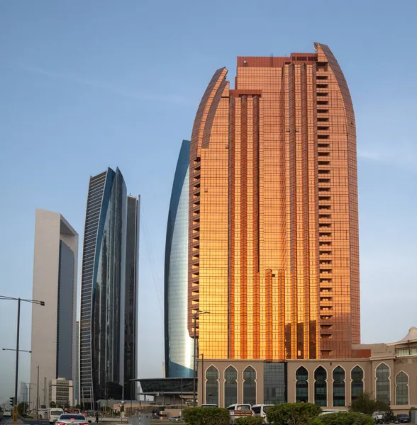 Abu Dhabi Uae March 2019 Etihad Towers Bab Qasr Hotel — Stock Photo, Image