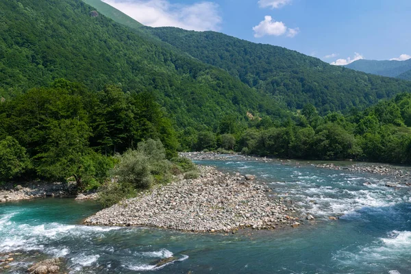 Landscape Beautiful Mountain River Montenegro — Stock Photo, Image