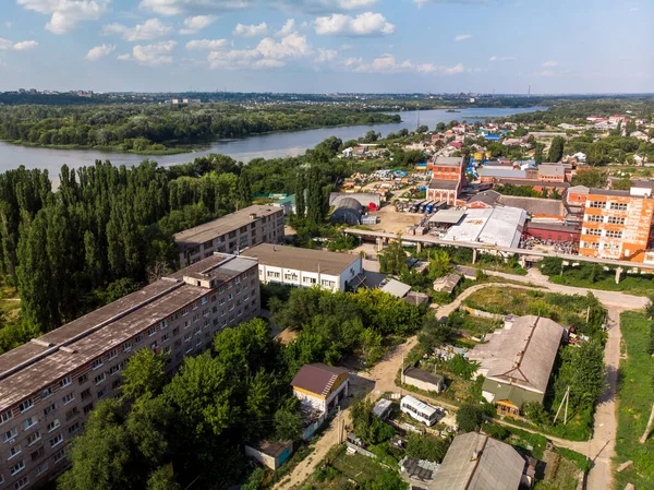 Okręg Levoberezhny Rzeka Woroneż Lipecku Rosja — Zdjęcie stockowe
