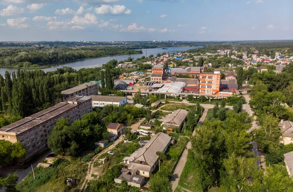 Okręg Levoberezhny Rzeka Woroneż Lipecku Rosja — Zdjęcie stockowe