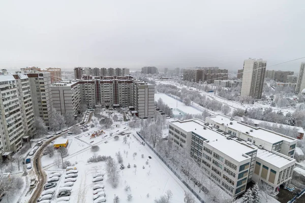 Panoramatický pohled na Zelenograd v Moskvě, Rusko — Stock fotografie