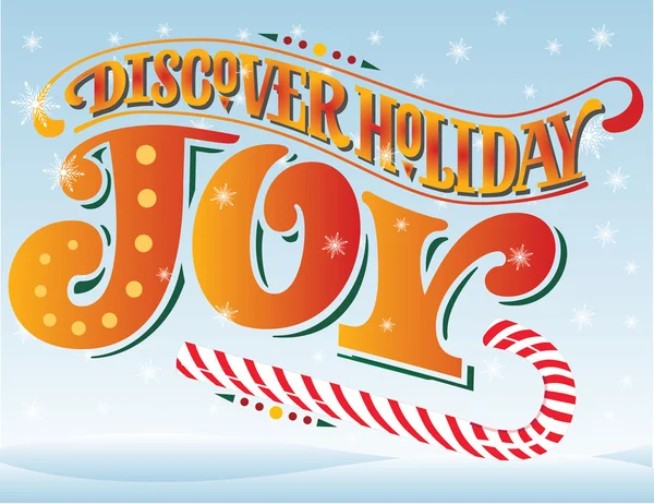 Discover holiday joy — Stock Photo, Image