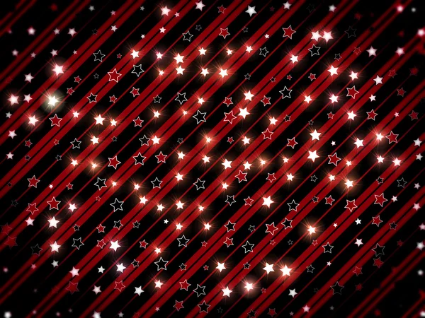 Striped starry festive background — Stock Photo, Image