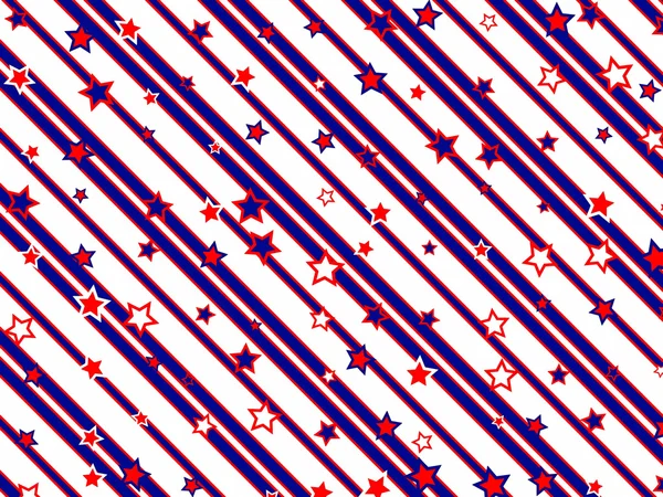 Striped starry festive background — Stock Photo, Image