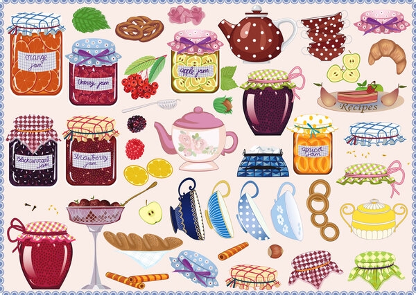 Чай с джемом
