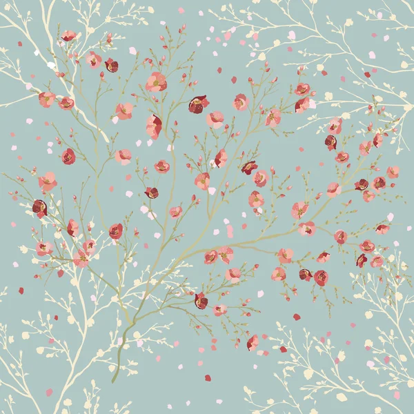 Fondo de primavera — Vector de stock