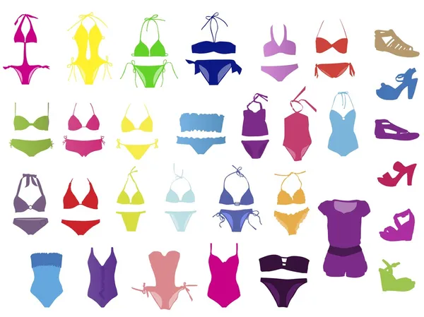 Swimsuit vector Stock Illustration