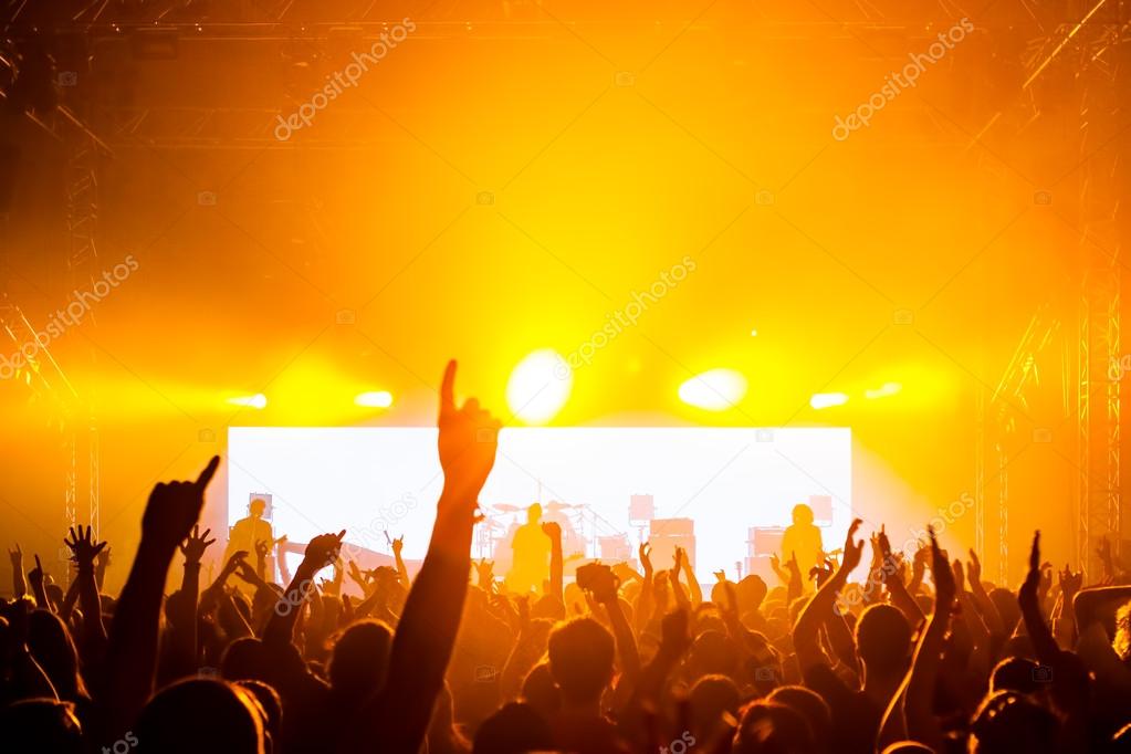 Rock Concert Stock Photo By C Milous