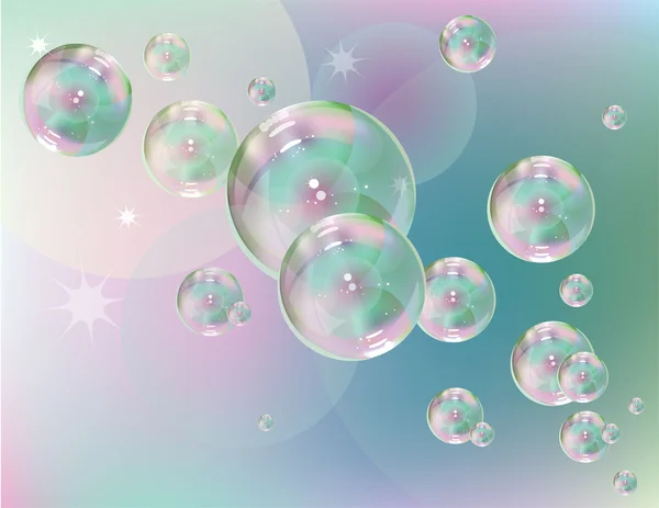 Fond de bulle vectorielle — Image vectorielle