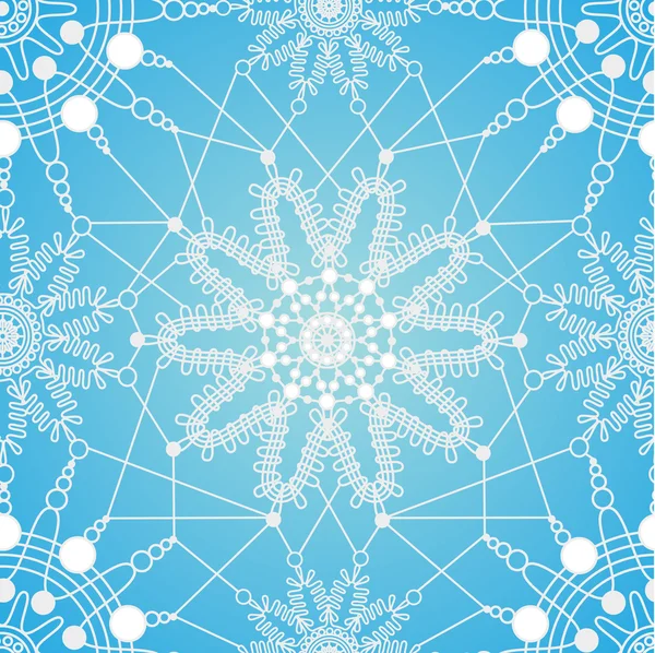 Seamless lace ornament — Stock Vector