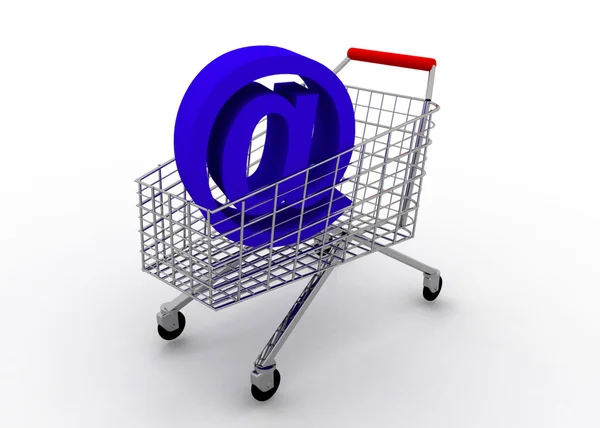 Cart concept — Stock Photo, Image