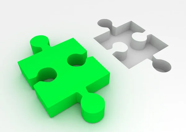 Concepto Puzzle —  Fotos de Stock