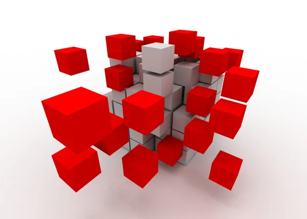 Abstract cube — Stock Photo, Image