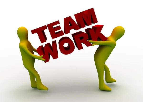 Teamwork concept — Stock Photo, Image