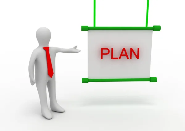 Concepto de plan — Foto de Stock