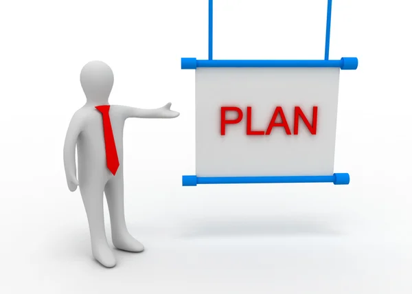 Plan concept — Stock Photo, Image