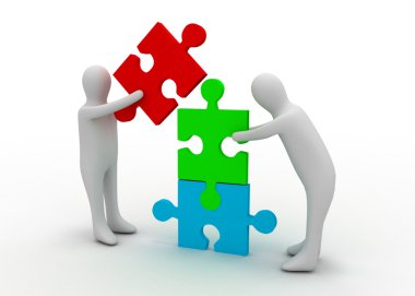 takım puzzle kavramı