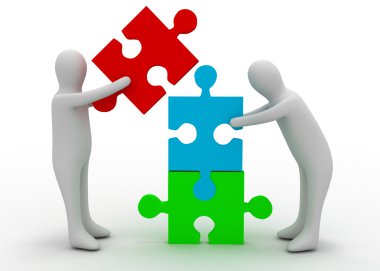 takım puzzle kavramı