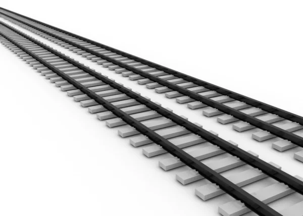 Demiryolu kavramı — Stok fotoğraf