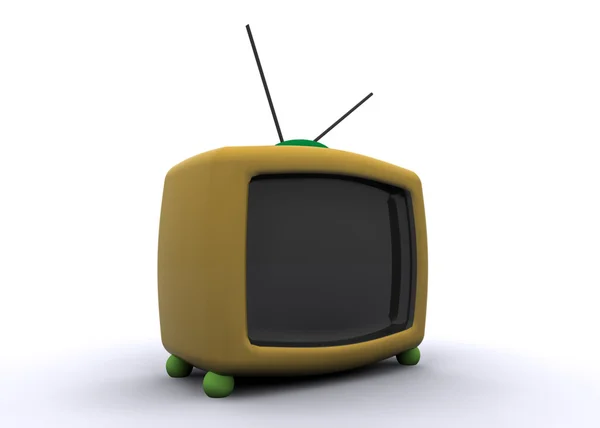 Retro-Fernseher — Stockfoto