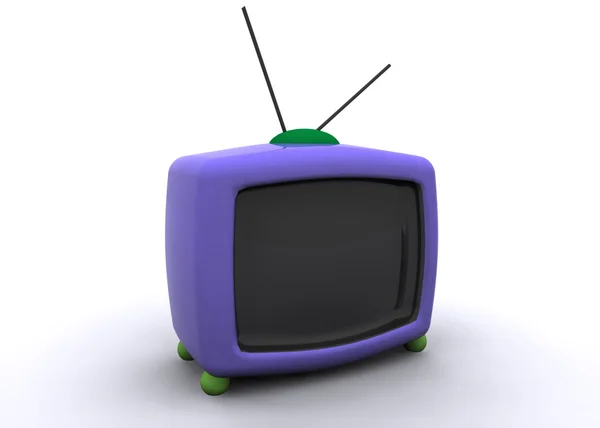 Retro tv — Foto de Stock