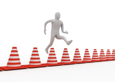 3D man mücadelesi atlamak