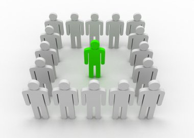 Takım çalışması iş patron