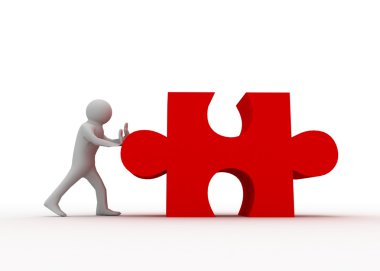 3D adam bastırıyor bulmaca