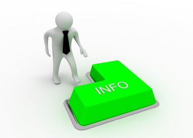 3D adam INFO düğmesine basın