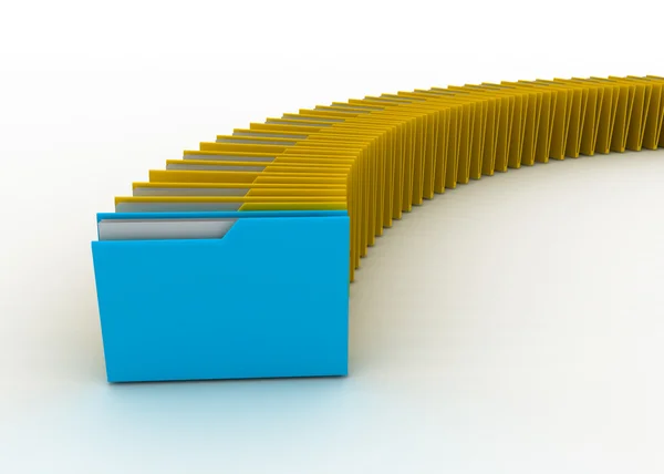 Folder concept — Stock Photo, Image
