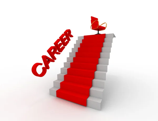 Career concept 3d — Stock Photo, Image