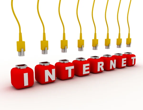 Concepto de Internet — Foto de Stock