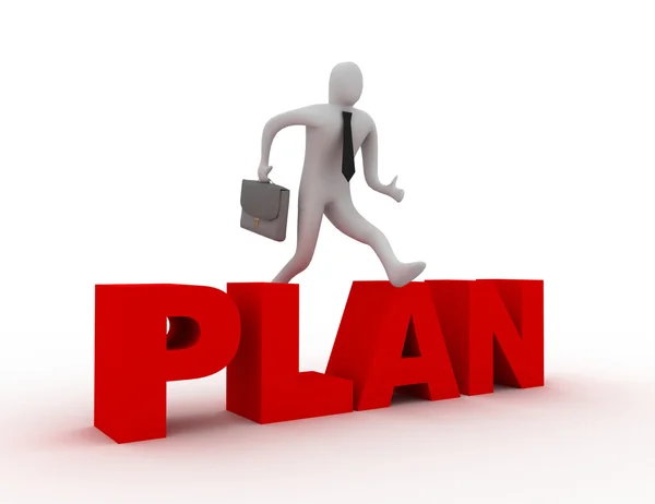 Plan concept — Stock Photo, Image