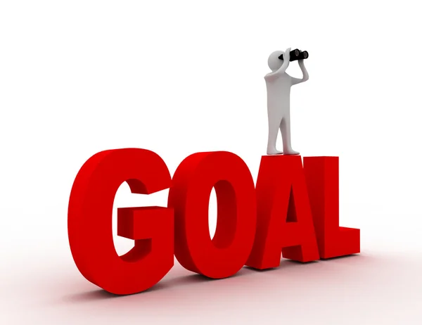 Goal concept — Stock Photo, Image