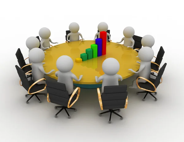 Koncepcja spotkań biznesowych — Zdjęcie stockowe