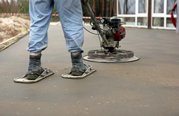 Concreting the Floor — Stock Photo, Image