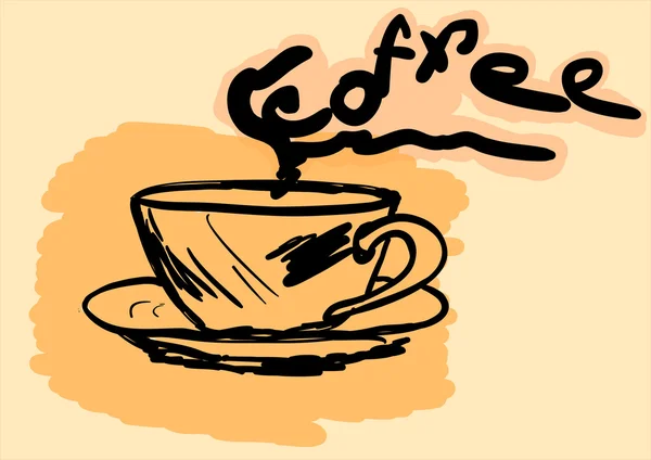 Café — Vector de stock