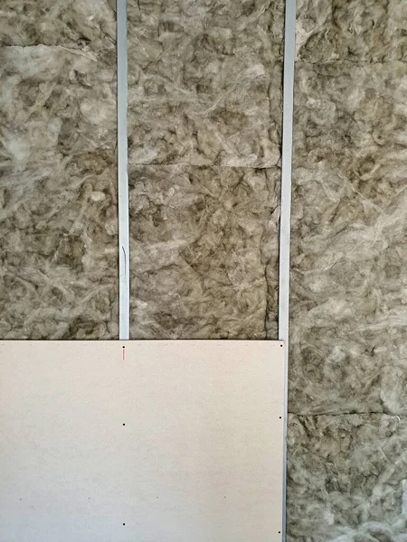 Stone Wool Wall Texture — Stock Photo, Image