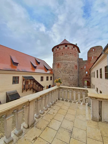 Château Médiéval Dans Vieille Ville — Photo