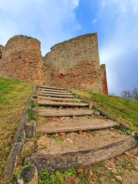 Château Médiéval Dans Vieille Ville — Photo