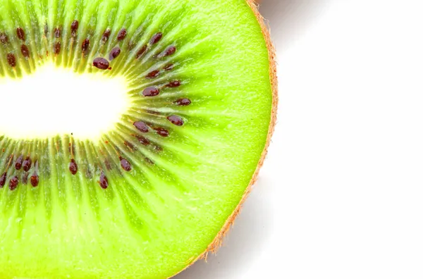 Kiwi Geïsoleerd Wit — Stockfoto