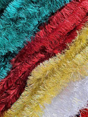 Kırmızı ve altın christmas dekorasyon