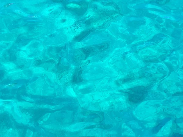 Hermosa Agua Azul Clara Mar Mediterráneo — Foto de Stock