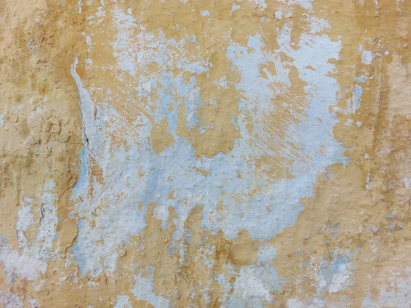Peeling Cracked Wall Old House Grunge Background — Stock Photo, Image