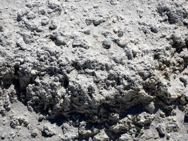 Enxofre Venenoso Close Fundo Uma Cratera Vulcânica Ilha Nisyros Grécia — Fotografia de Stock